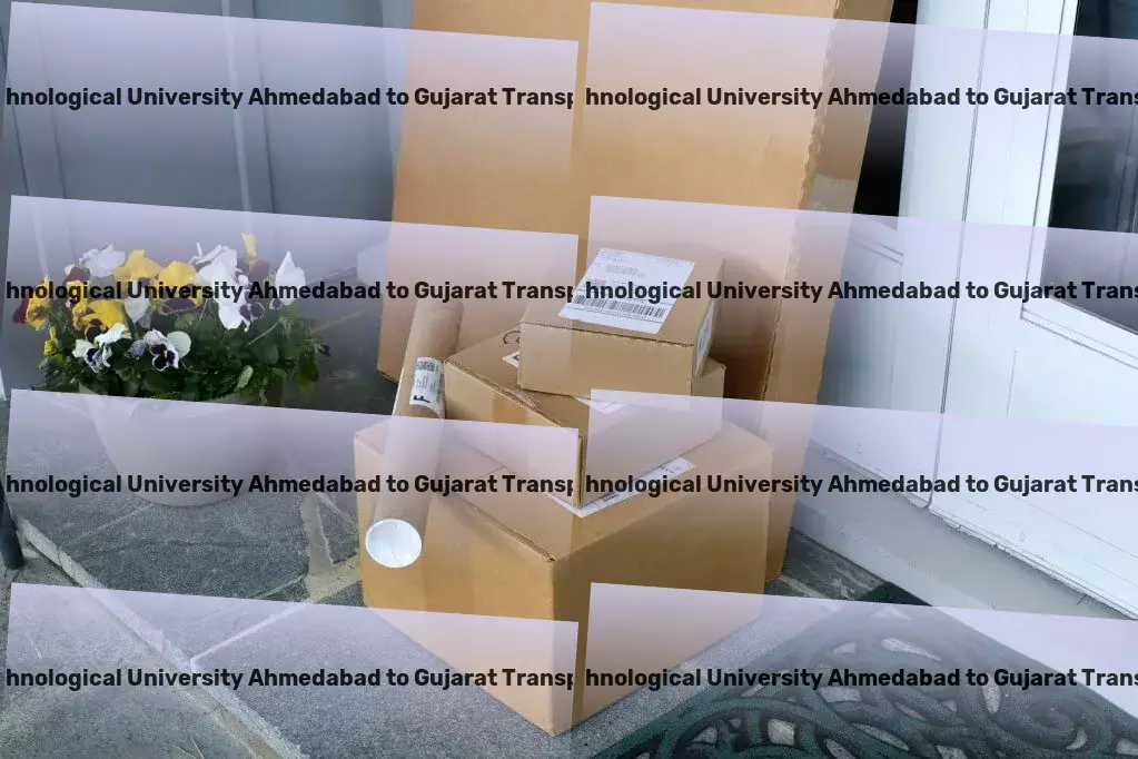 Gujarat Technological University Ahmedabad to Gujarat Household Goods Transport Rapid shipping services