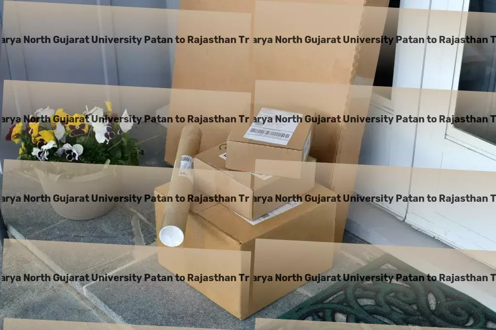 Hemchandracharya North Gujarat University Patan to Rajasthan Courier And Parcel Affordable, reliable, and timely transport services in India! - Rapid freight booking